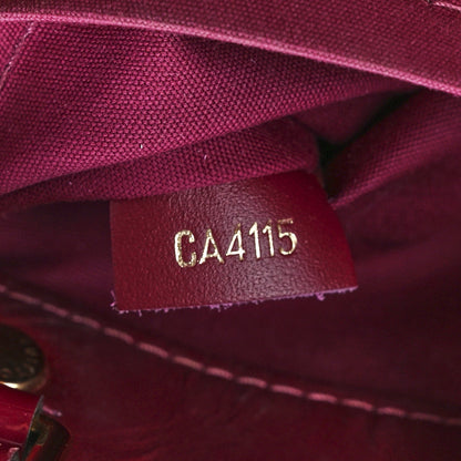 Louis Vuitton Vernis Montaigne BB Magenta 7 of 13