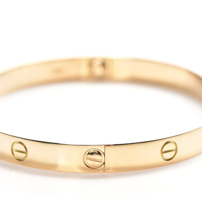 Cartier 18K Yellow Gold LOVE Bracelet 19 6 of 8