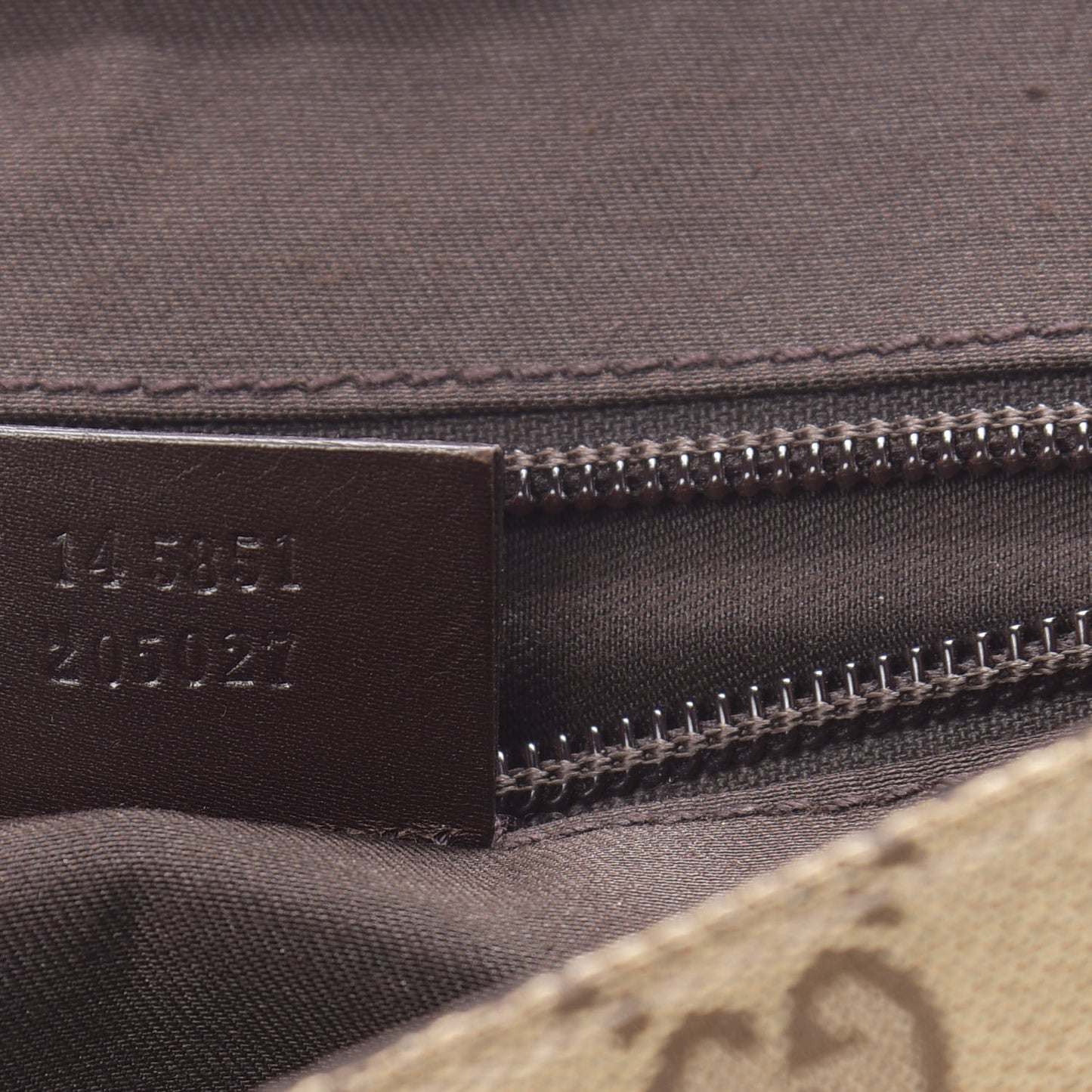 Monogram Waist Belt Bag Dark Brown