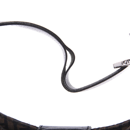 Fendi Zucchino Shoulder Bag Tobacco 9 of 10