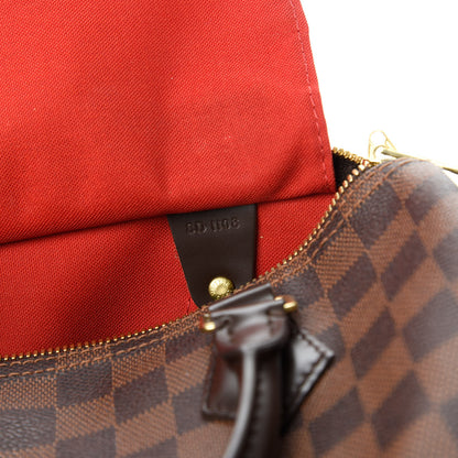 Louis Vuitton Damier Ebene Speedy Bandouliere 25 9 of 10