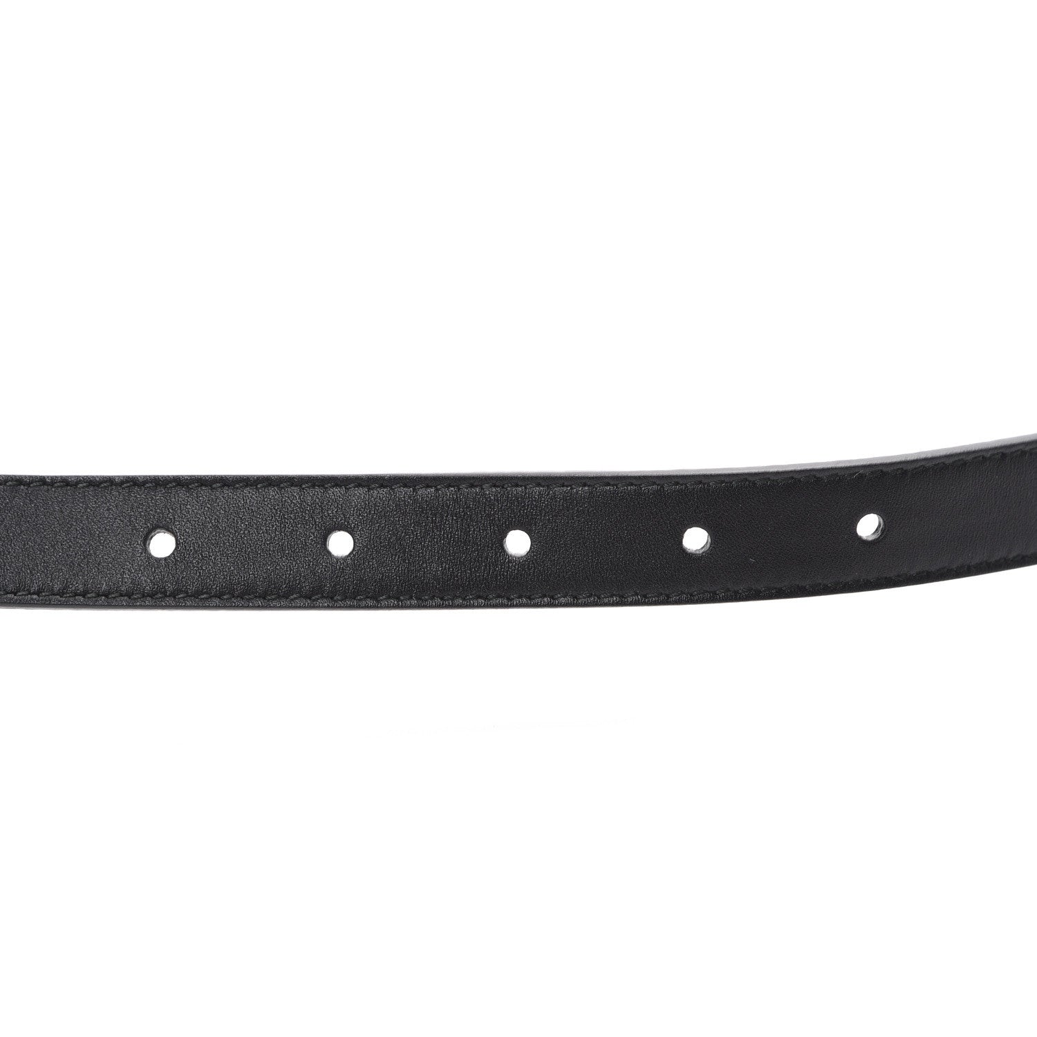Gucci Calfskin Double G 20mm Belt 70 28 Black 4 of 5