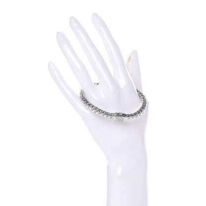 John Hardy Sterling Silver Diamond 7.5mm Classic Chain Bracelet 2 of 4