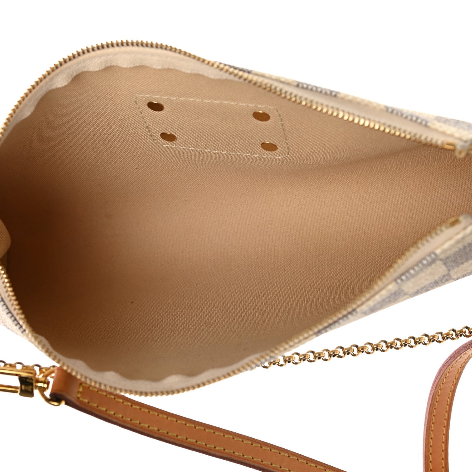 Louis Vuitton Damier Azur Eva Clutch 5 of 9