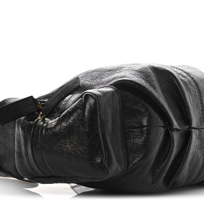 Christian Dior Crinkled Calfskin Large Grand Tour Multipocket Bag Black 9 of 10