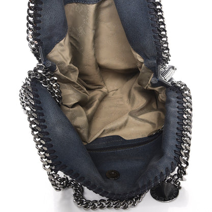 Stella McCartney Shaggy Deer Falabella Fold Over Tote Blue 6 of 7