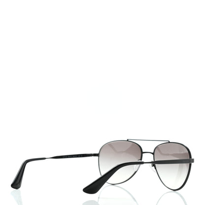 Prada Aviator Sunglasses SPR 70V Black 4 of 6
