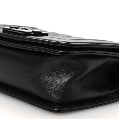Chanel Caviar Quilted Small Boy Flap So Black 10 of 14