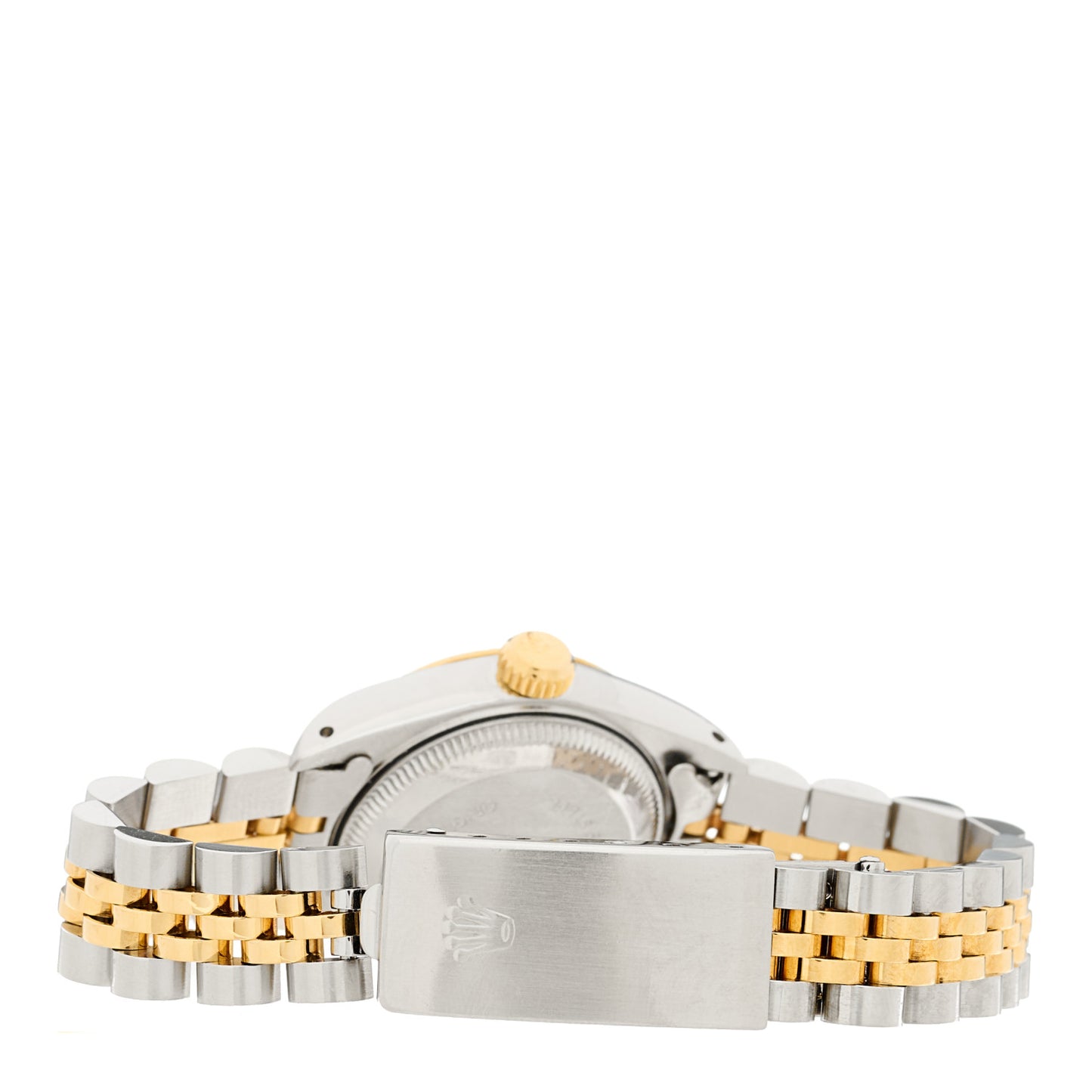 Stainless Steel 18K Yellow Gold Diamond 26mm Oyster Perpetual Datejust Watch Champagne 69173