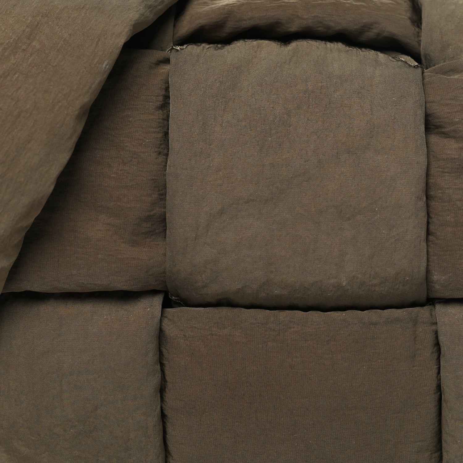 Bottega Veneta Nylon Intrecciato Padded Tech Small Cassette Bag Mud 8 of 16