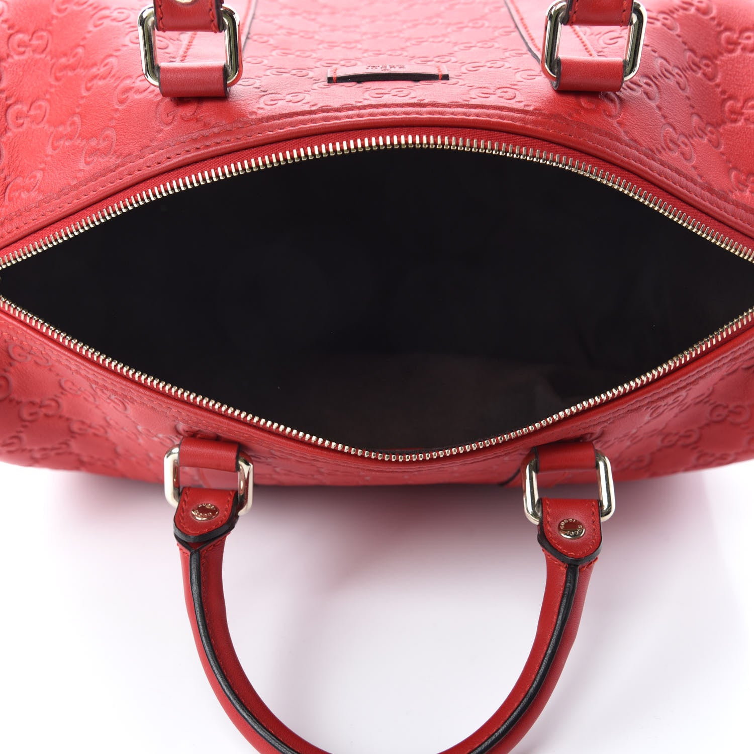 Gucci Guccissima Vitello Tender Medium Joy Boston Sporting Red 5 of 10