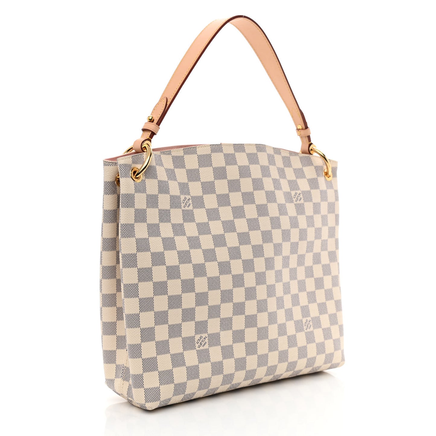 Damier Azur Graceful PM Rose Ballerine