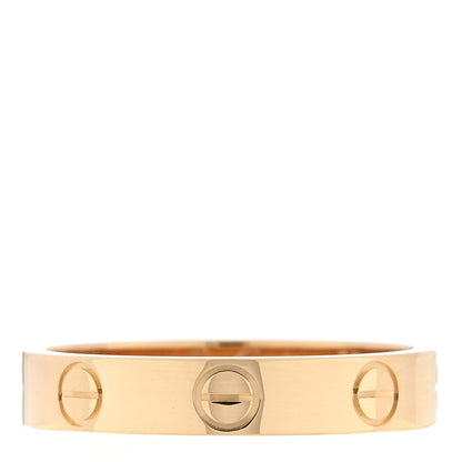 Cartier 18K Yellow Gold 3.5mm LOVE Wedding Band Ring 52 6 1 of 5