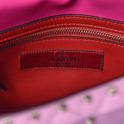 Valentino Garavani Lambskin Stripe Intarsia Medium Rockstud Spike Shoulder Bag Multicolor 7 of 10