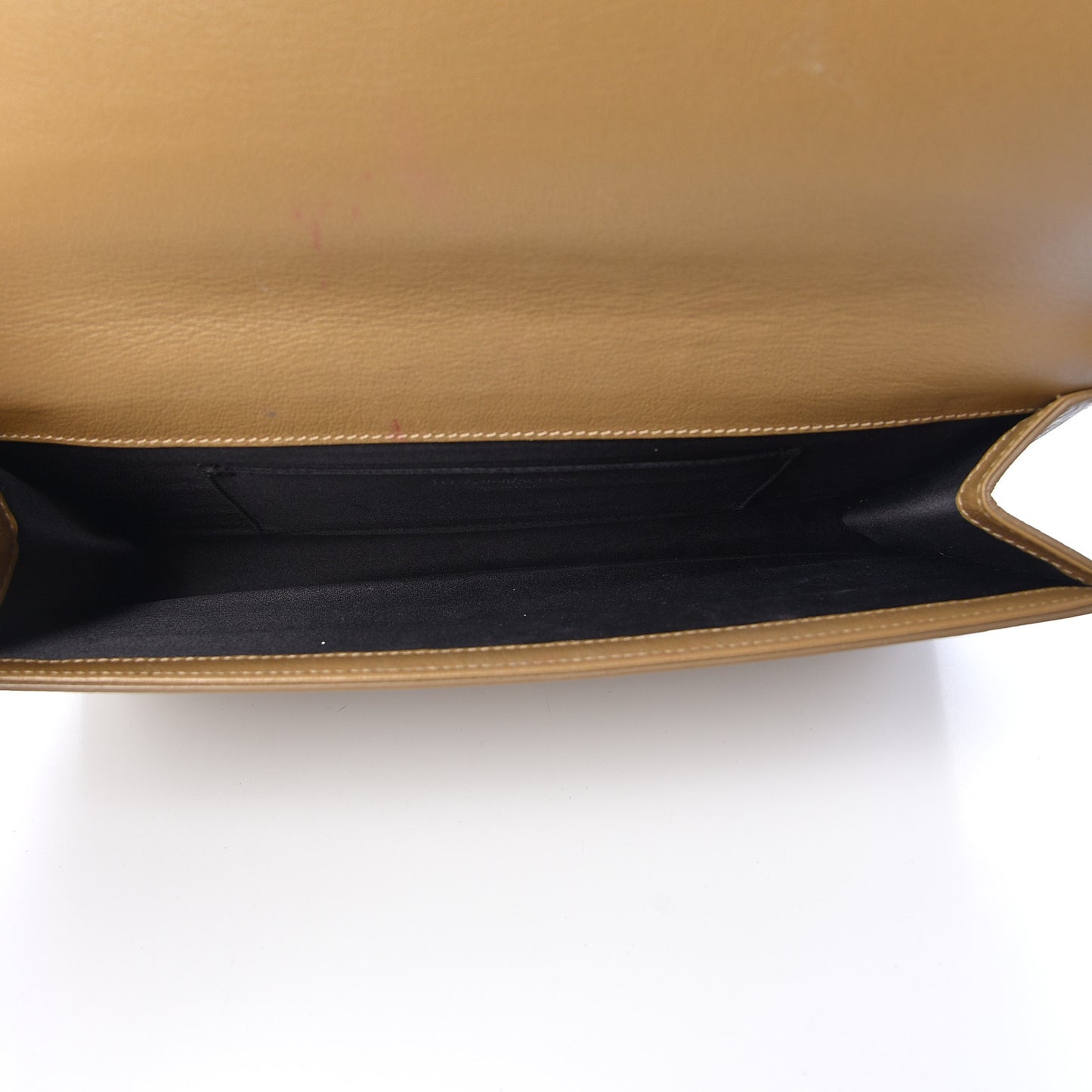 Calfskin Monogram Large Belle De Jour Clutch Beige