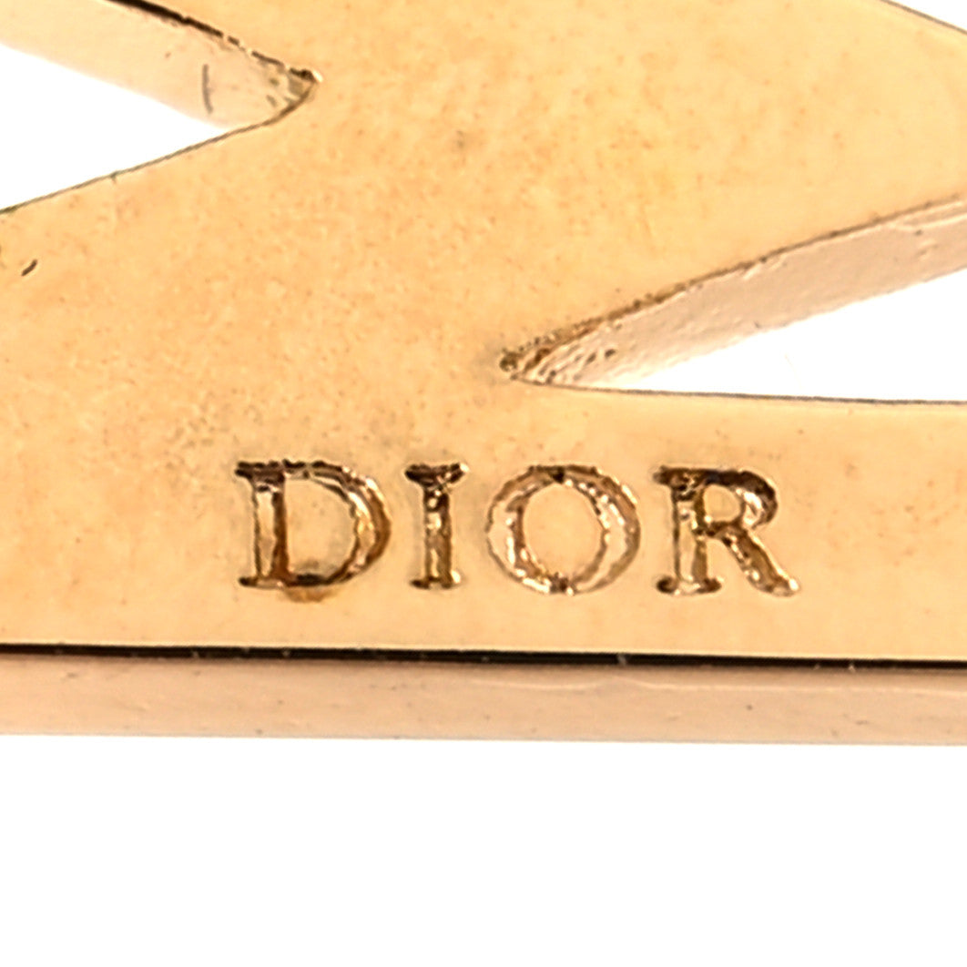 Christian Dior Pearl My ABCDior M Tribale Earring Gold 4 of 4