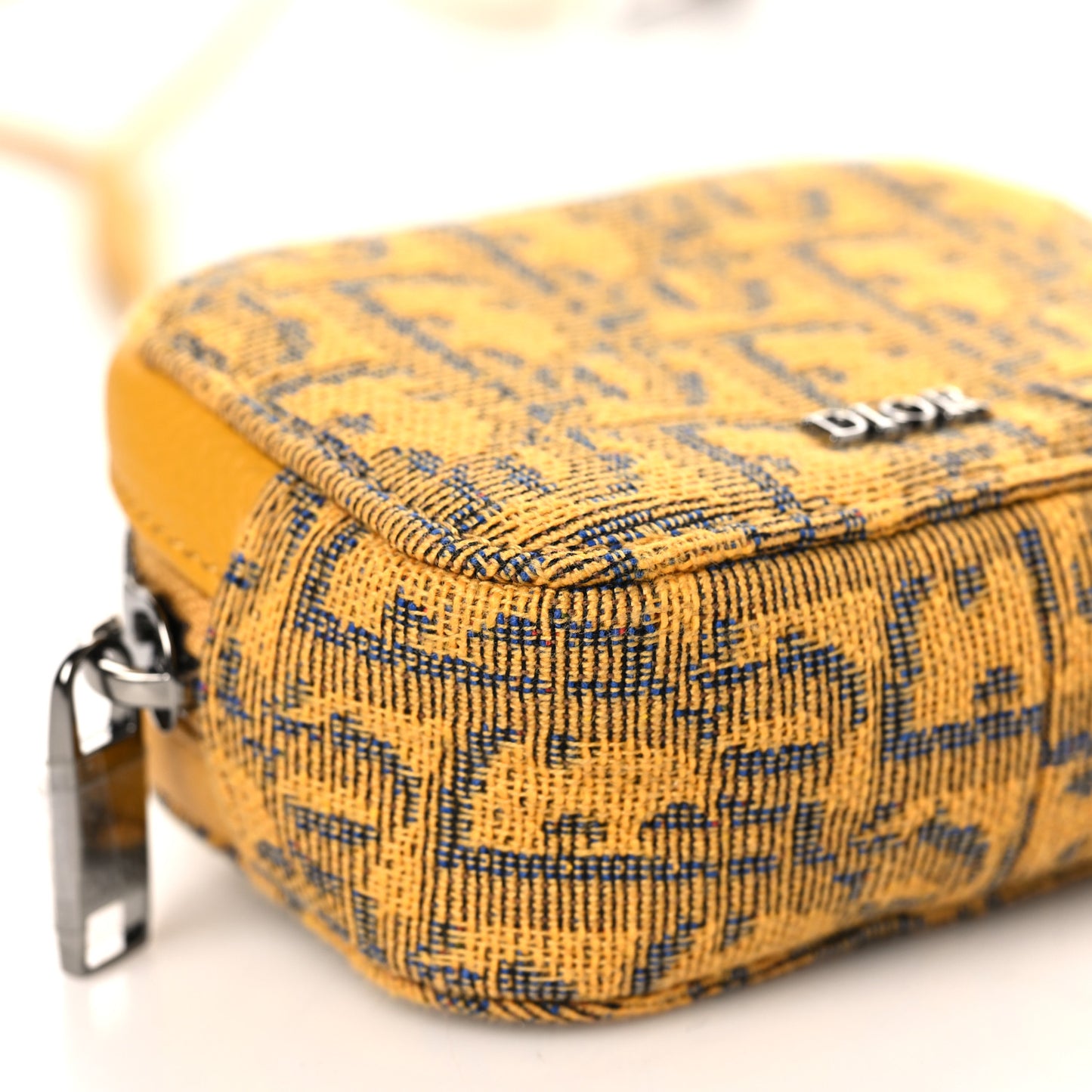 Oblique D-Touch Nano Horizontal Pouch Beige Yellow