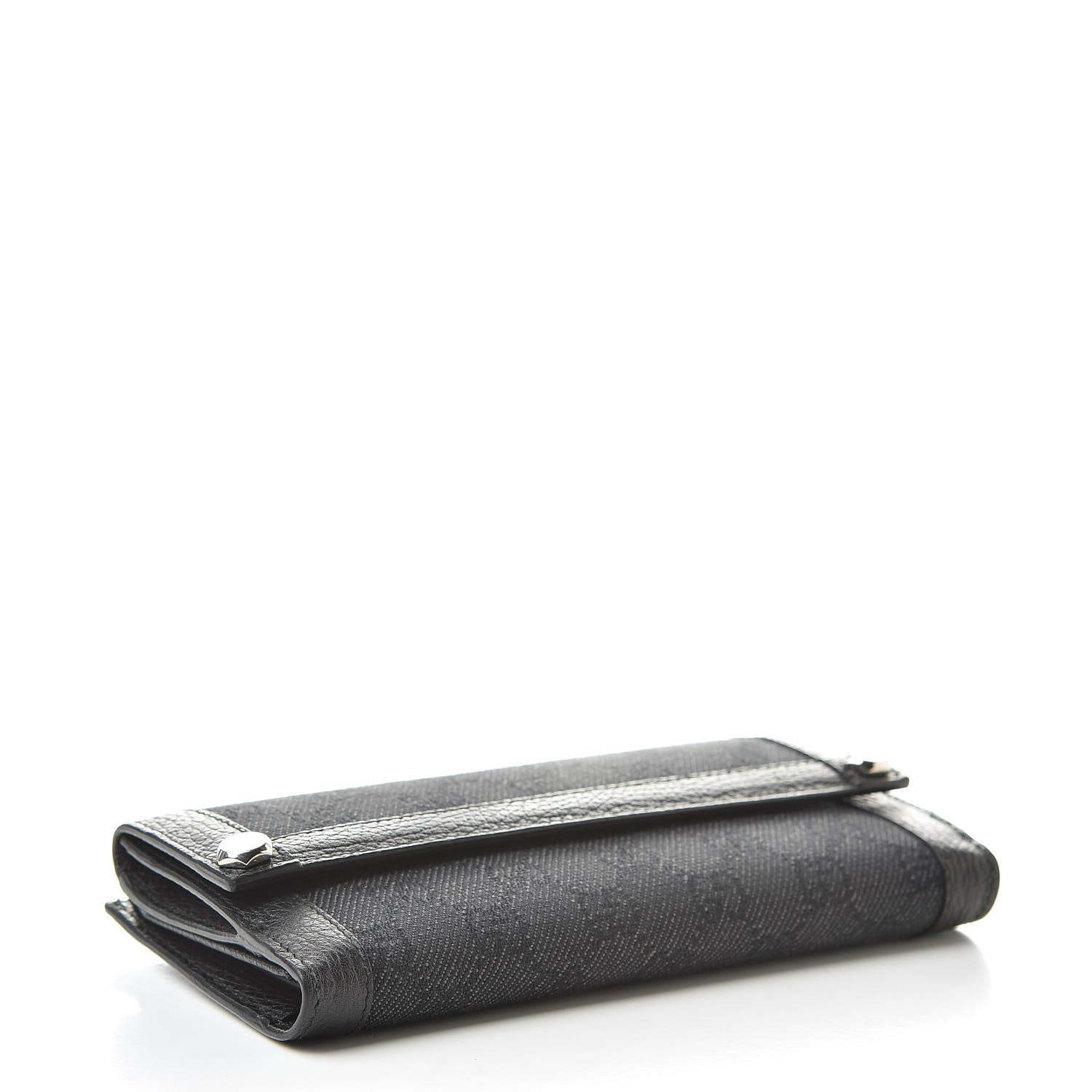 Gucci Monogram Continental Charmy Wallet Black 4 of 9