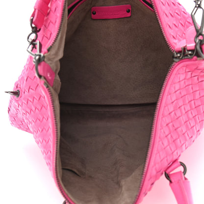 Bottega Veneta Nappa Intrecciato Maxi Convertible Tote Rosa Shock 5 of 10
