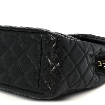 Chanel Caviar Quilted XXL Travel Flap Bag Black 11 of 11