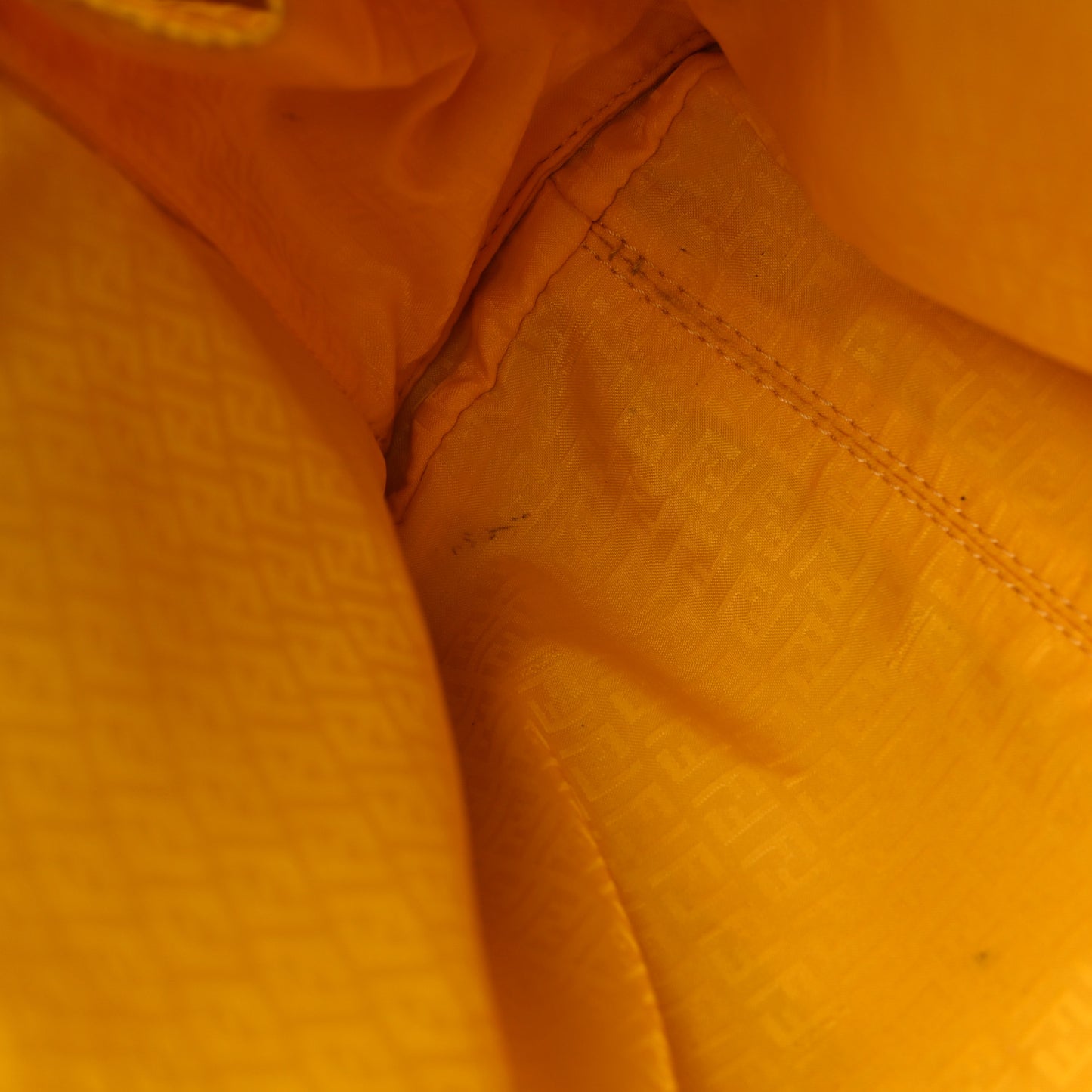 Zucca Spalmati Small Roll Tote Tobacco Giallo