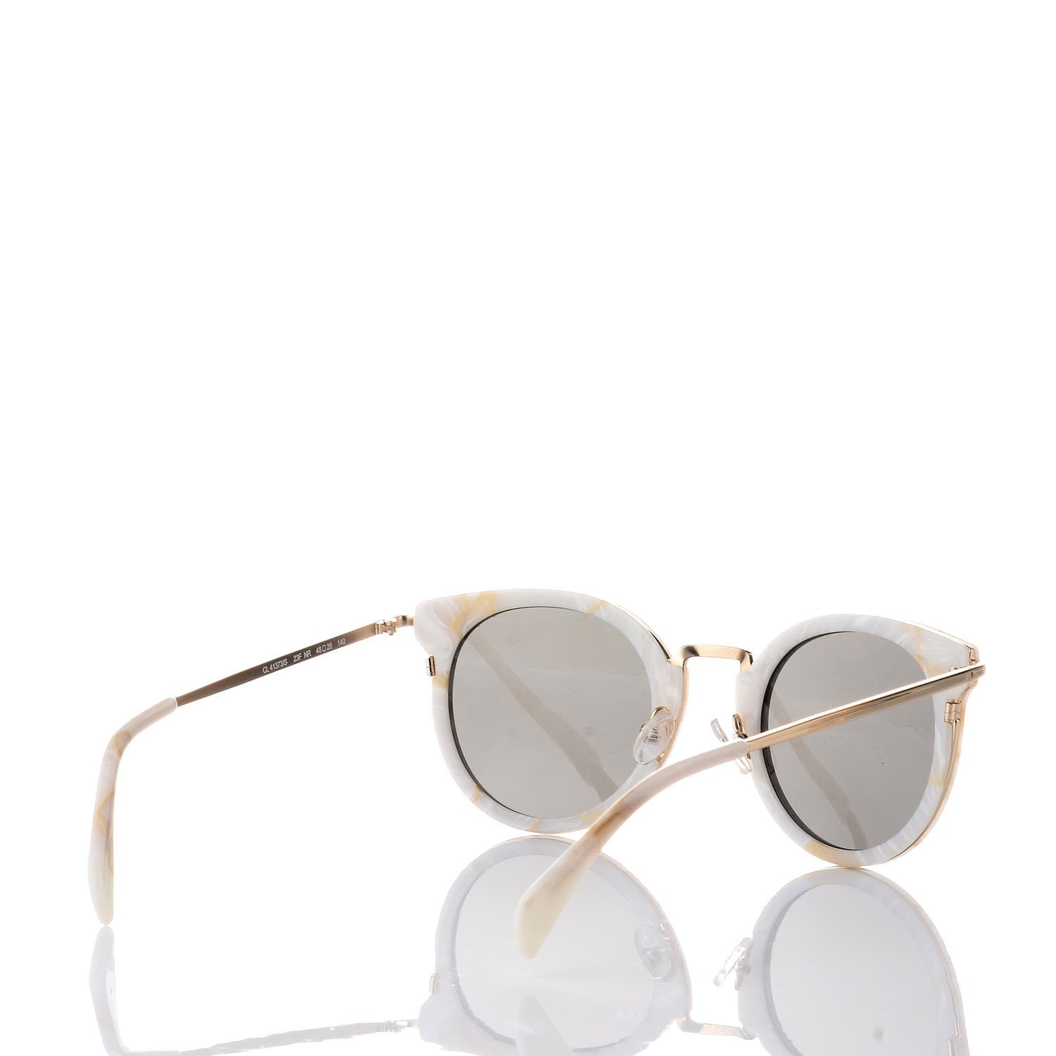 Celine Acetate Lea Sunglasses CL41373/S White 4 of 7