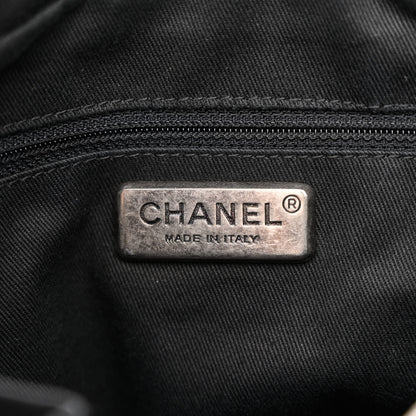 Chanel Distressed Caviar Outdoor Ligne Tote Black 6 of 11
