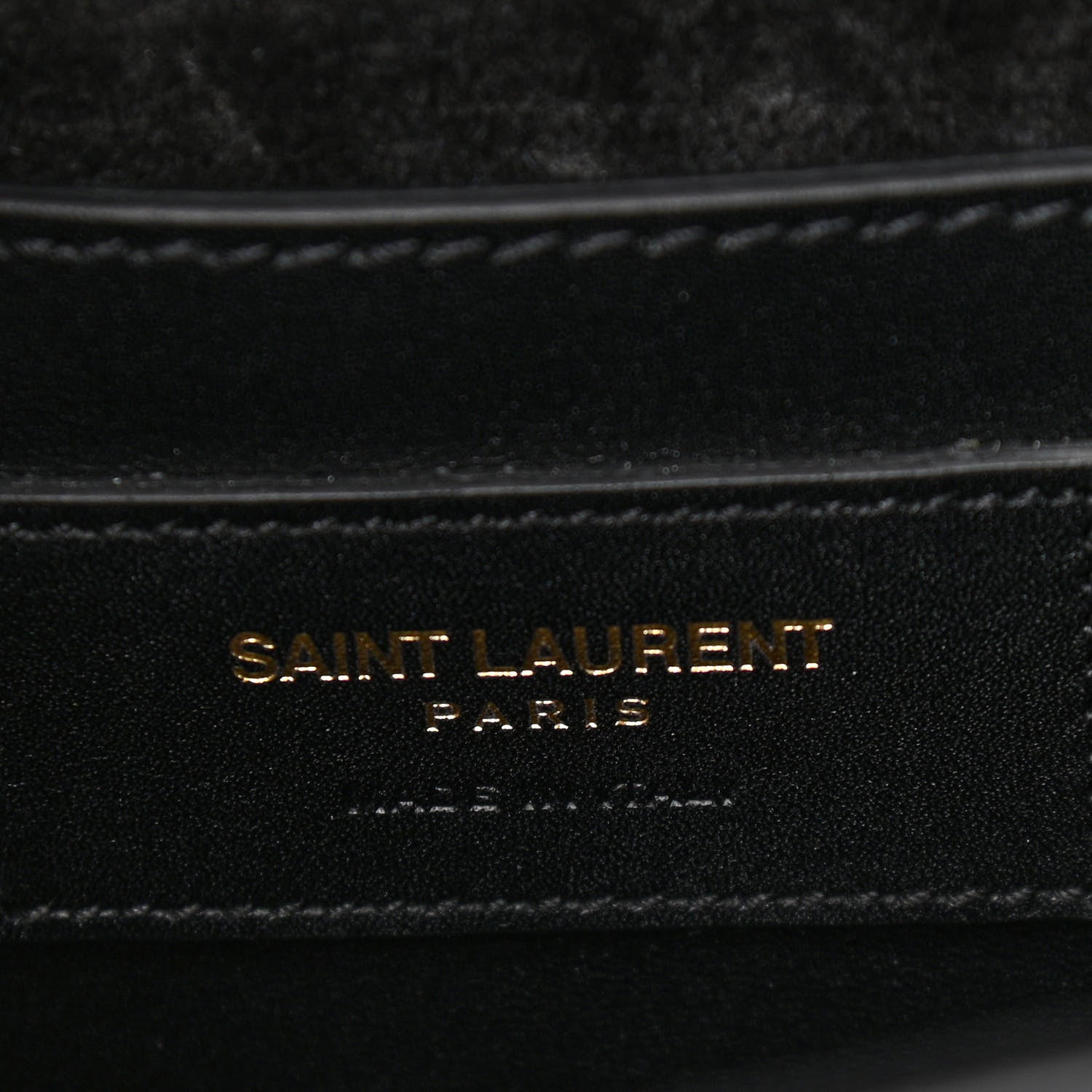 Saint Laurent Calfskin Small Classic Monogram Kate Tassel Satchel Black 6 of 9