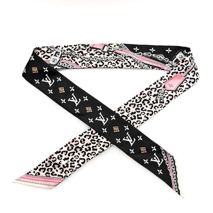 Louis Vuitton Silk Monogram Wild At Heart BB Bandeau Black 1 of 4
