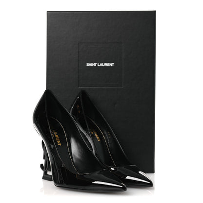 Saint Laurent Patent Opyum 85 Pumps 36.5 Black 11 of 11