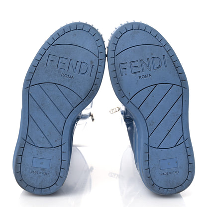 Fendi Technical Patent Fashion Show Platform 140mm Tall Boots 41 Perfect 7 of 11