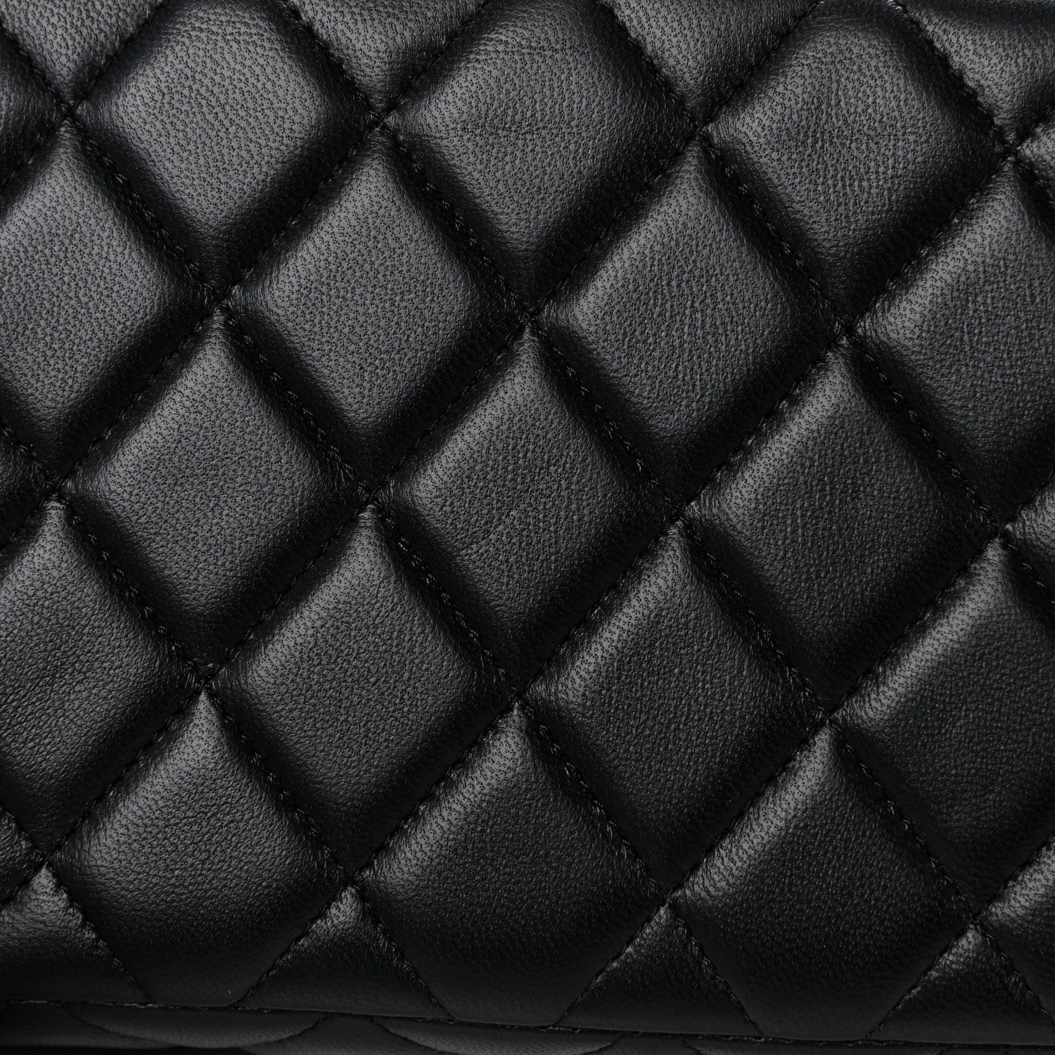 Chanel Lambskin Quilted Mini Golden Plate Flap Black 11 of 14