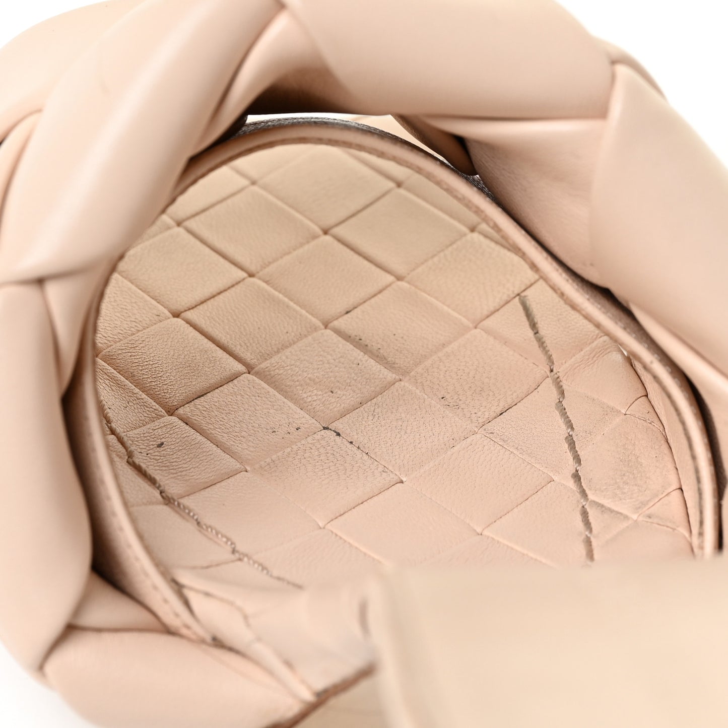 Nappa Maxi Intrecciato Lido Mule Sandals 37.5 Bandage