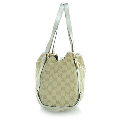 Gucci Monogram Medium Abbey Shoulder Bag Metallic 4 of 12