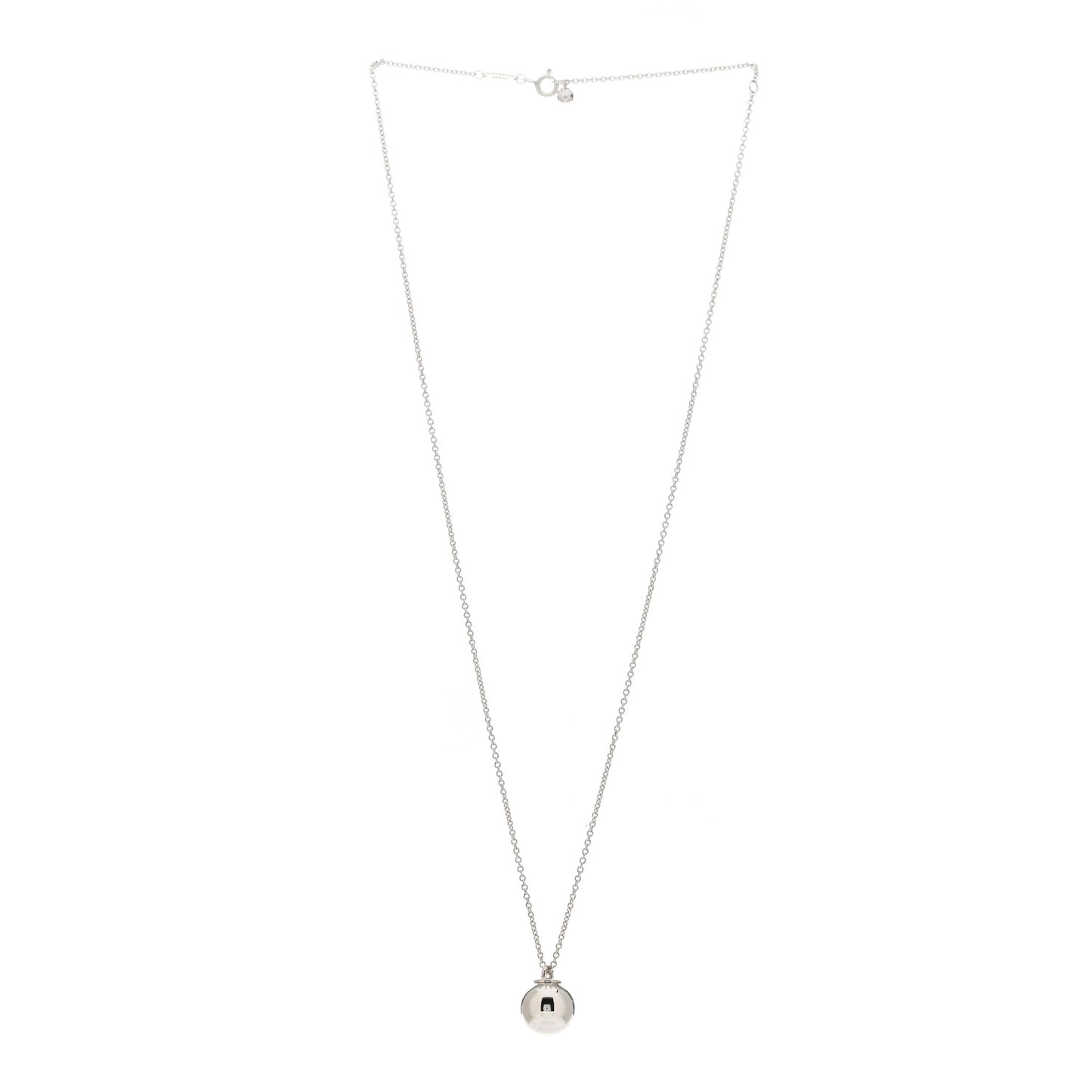 Sterling Silver 12.75mm HardWear Ball Pendant Necklace