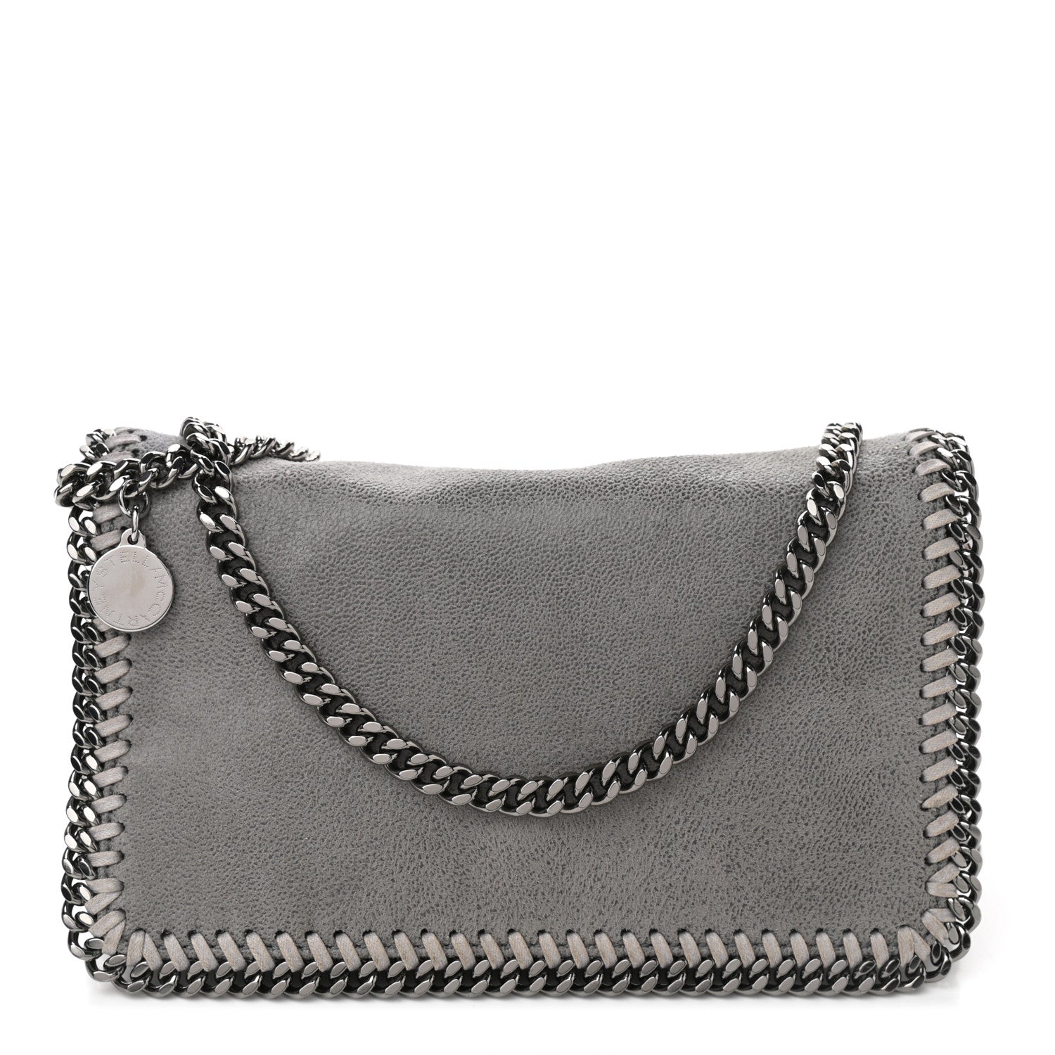 Stella McCartney Shaggy Deer Falabella Crossbody Bag Light Grey 1 of 10