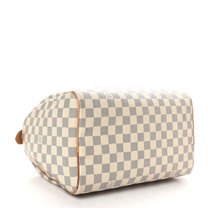 Louis Vuitton Damier Azur Speedy 30 4 of 11