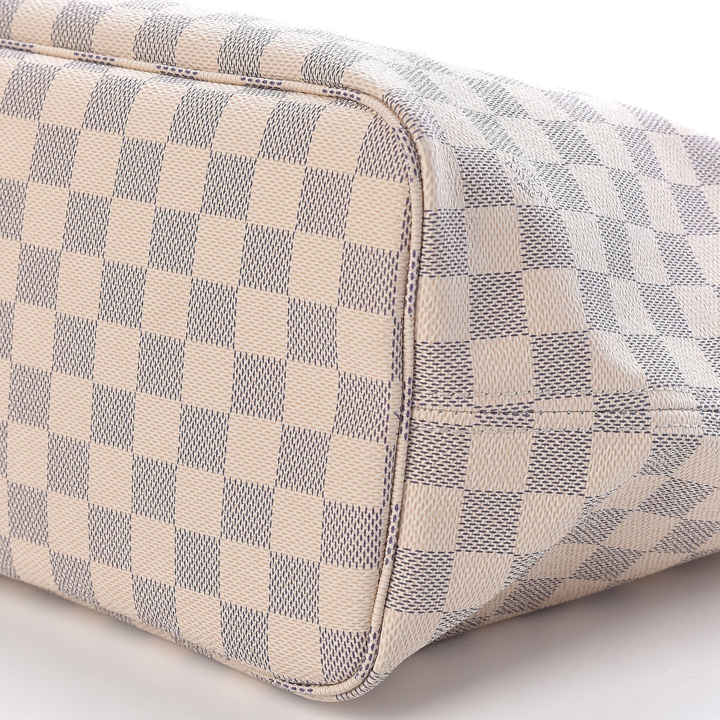 Damier Azur Neo Neverfull MM Rose Ballerine