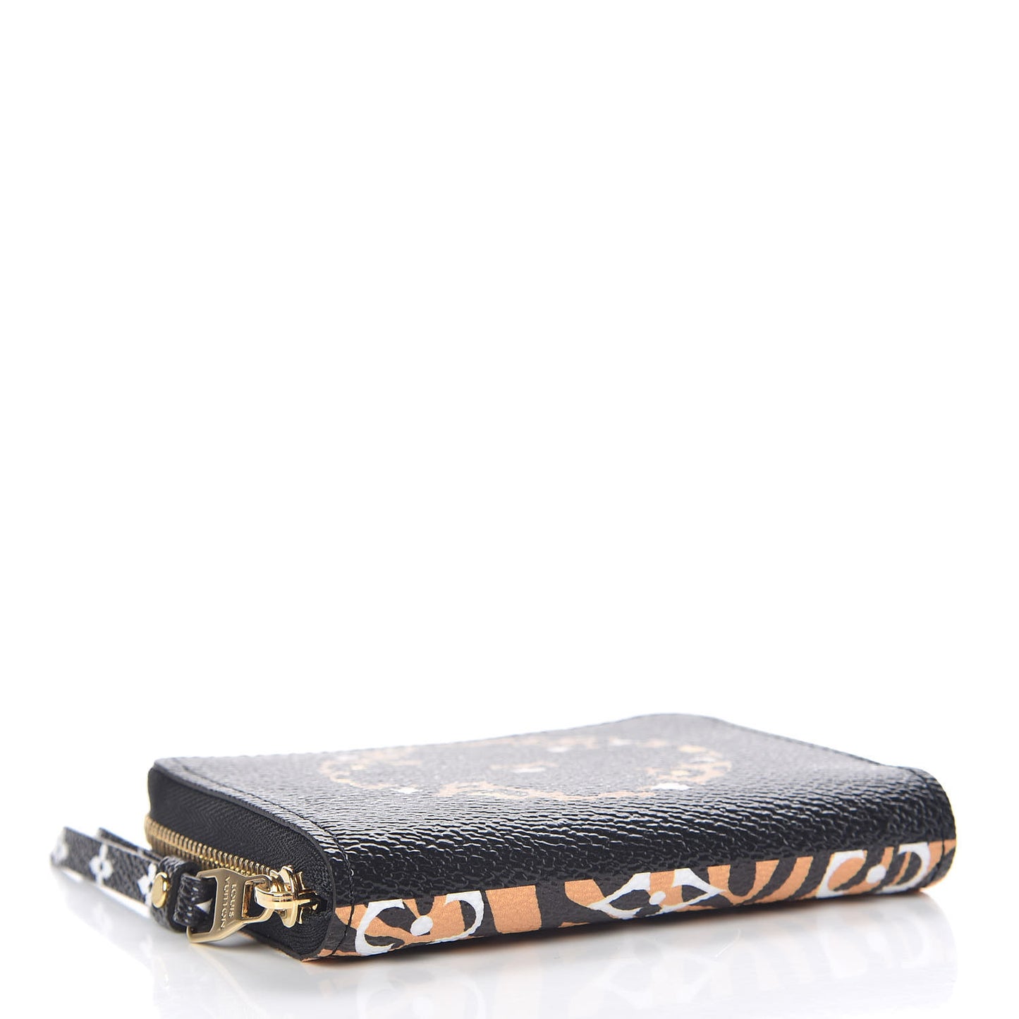 Monogram Giant Jungle Zippy Coin Purse Black