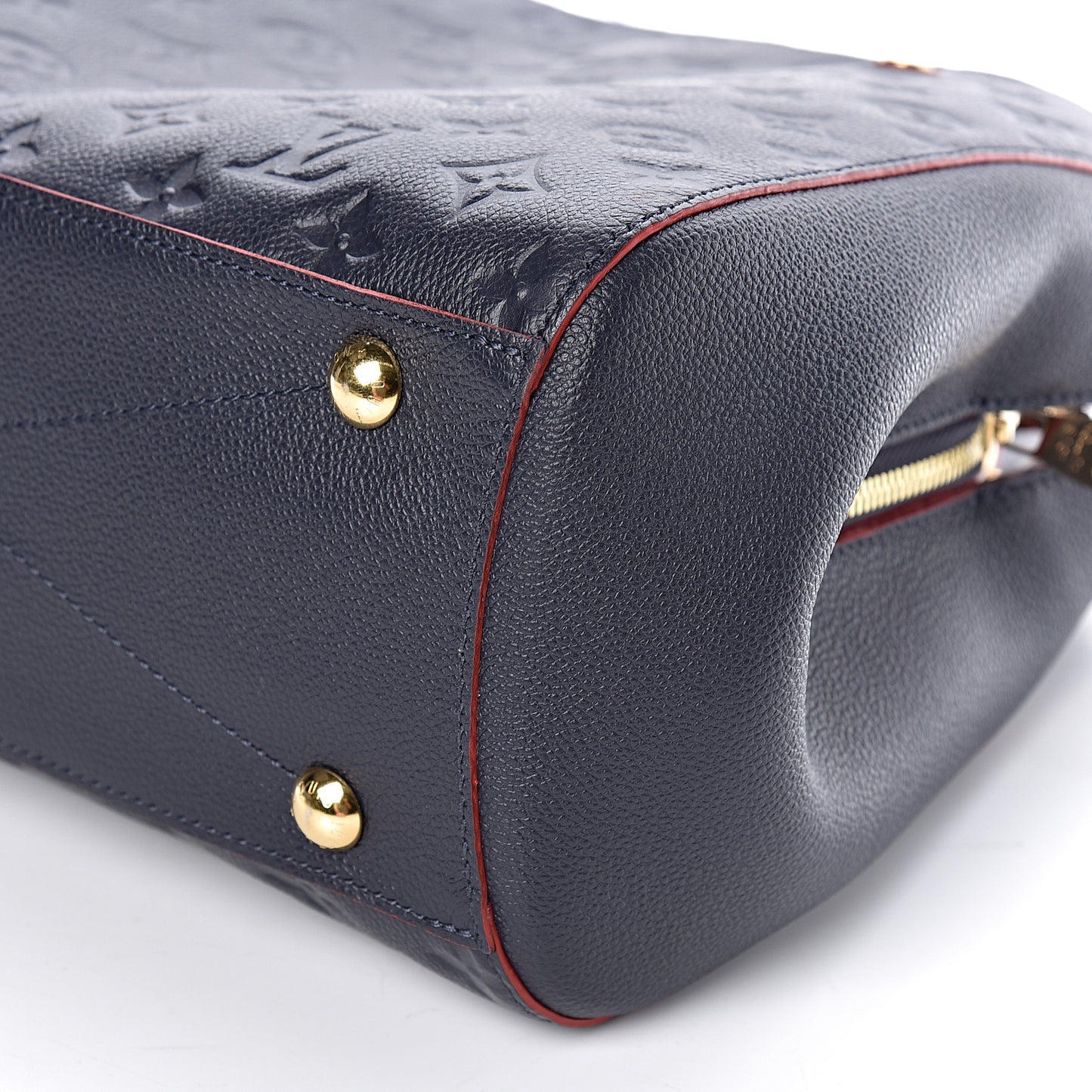 Empreinte Montaigne MM Marine Rouge