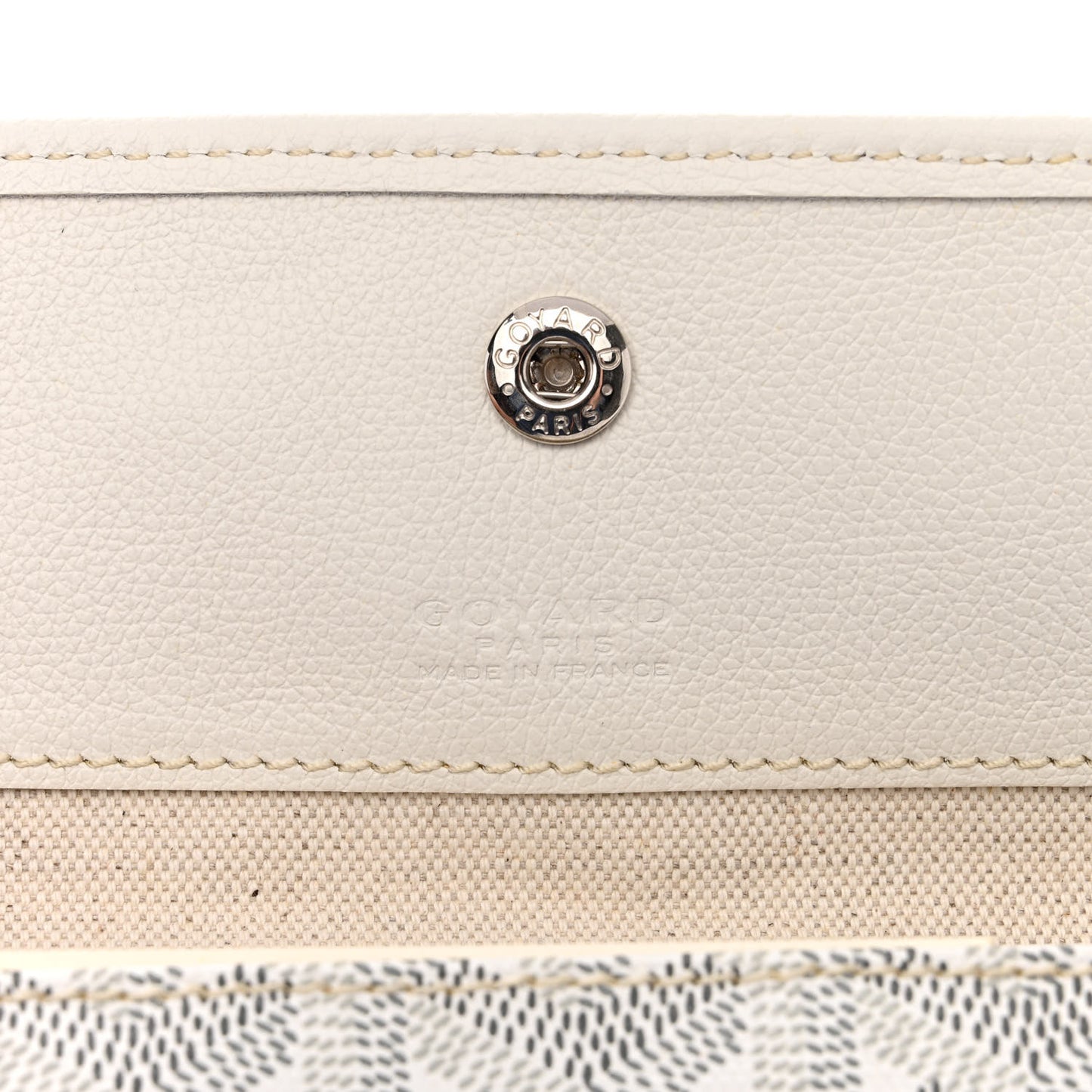 Goyardine Saint Louis PM White