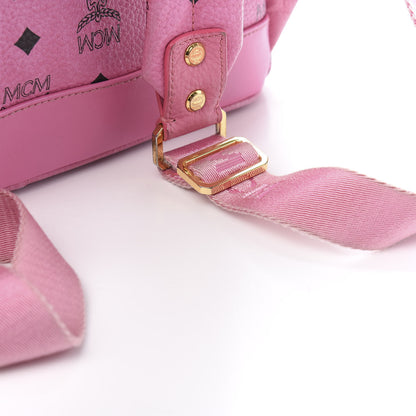 MCM Visetos Studded Medium Stark M Backpack Pink 11 of 18