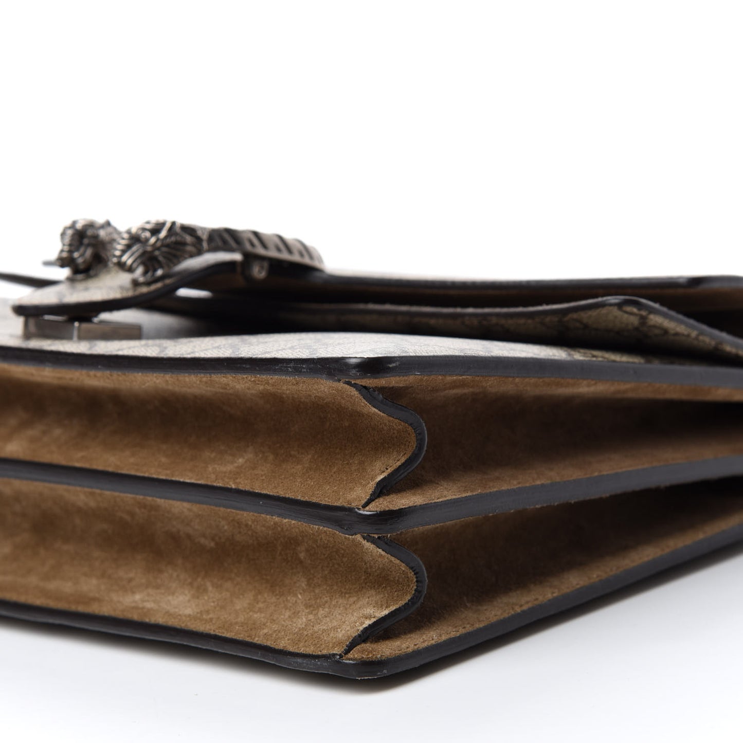 GG Supreme Monogram Medium Dionysus Shoulder Bag Taupe
