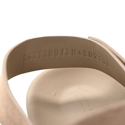 Hermes Suede Mens Doha Sandals 43 Taupe 9 of 10