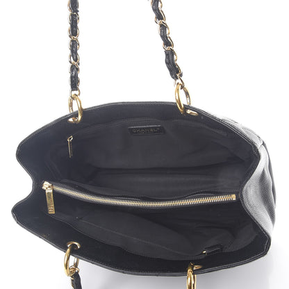 Chanel Caviar Quilted Grand Shopping Tote GST Black 5 of 14
