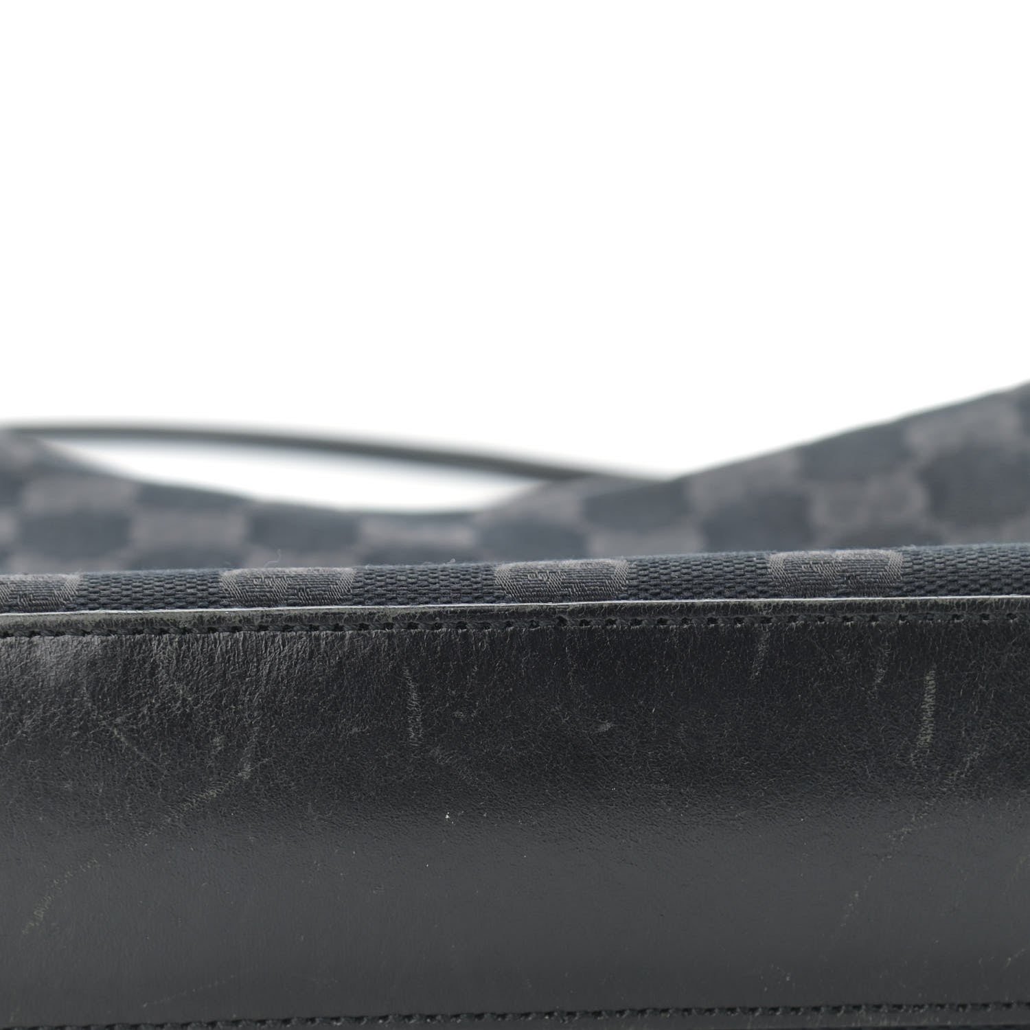 Gucci Monogram GG Clasp Hobo Black 10 of 21