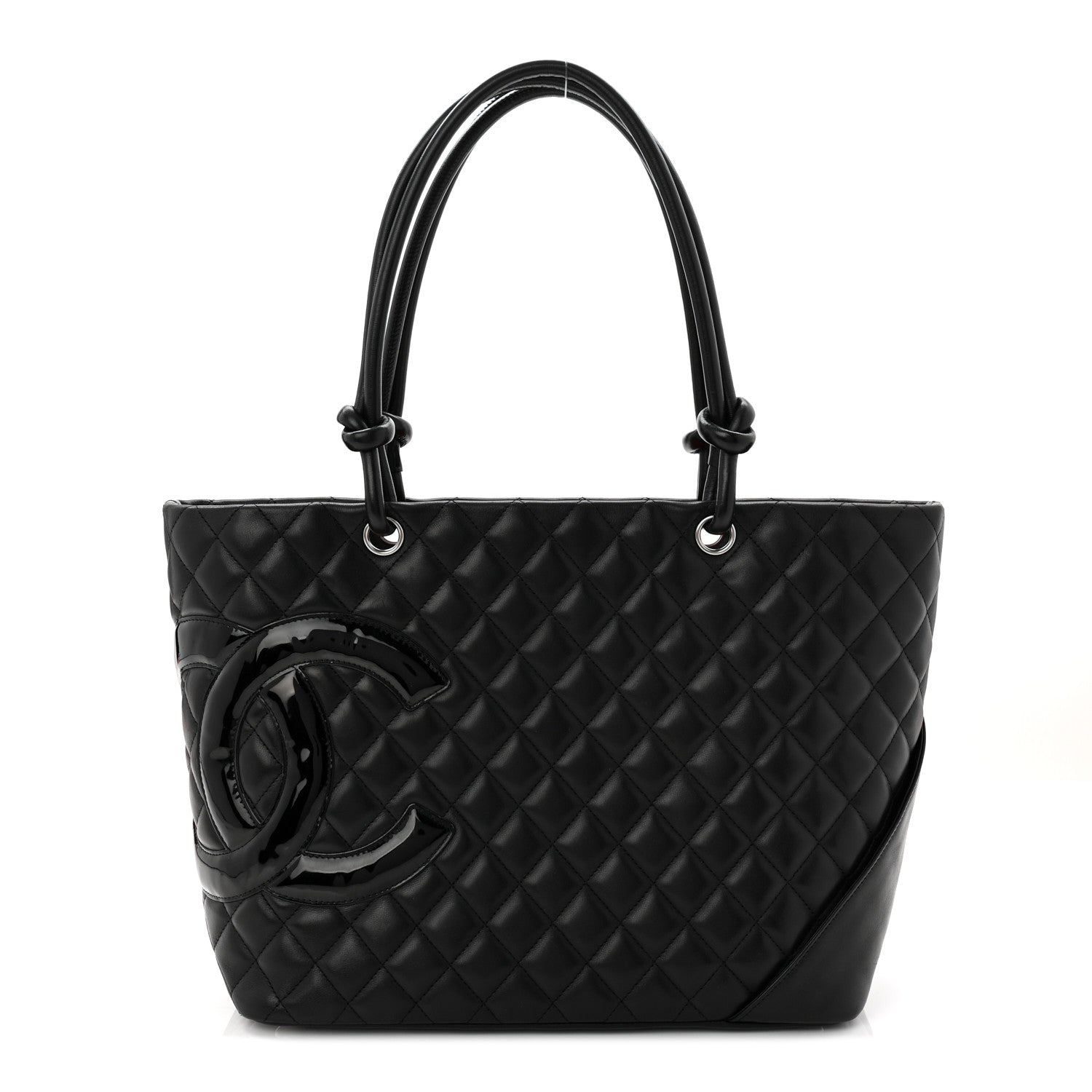 Chanel Calfskin Quilted Large Cambon Tote Black 1 of 10