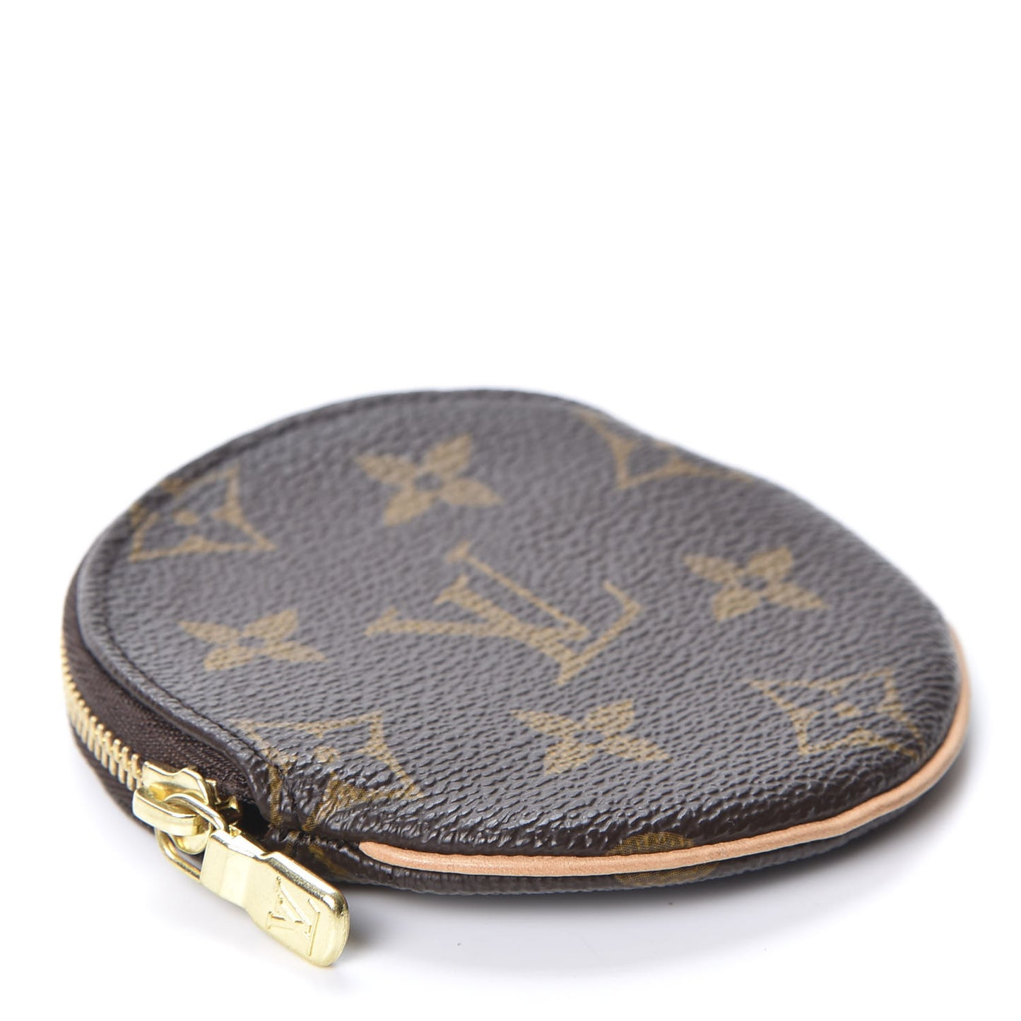 Monogram Round Coin Purse