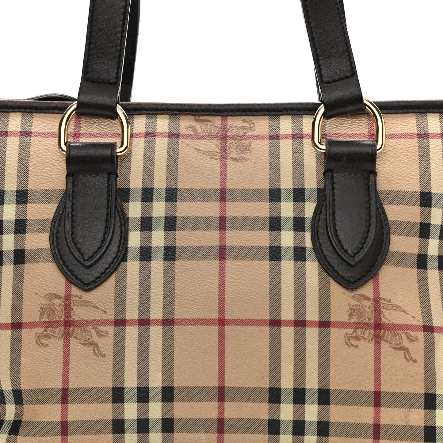 Haymarket Check Medium Regent Tote Chocolate