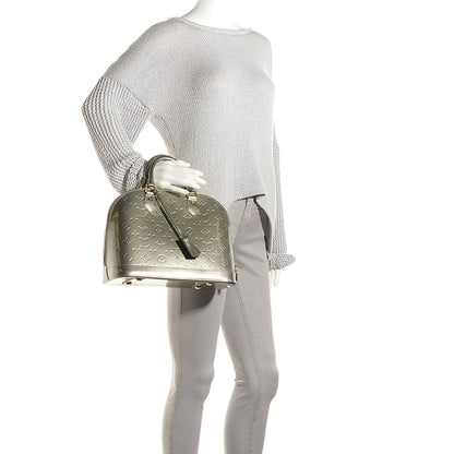 Louis Vuitton Vernis Alma PM Gris Art Deco 2 of 7